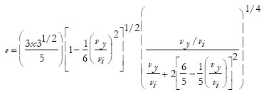 Plastic Collision Model by Thornton